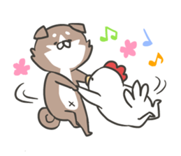 shibainu&tebasakisan5 sticker #8216760