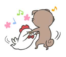 shibainu&tebasakisan5 sticker #8216761