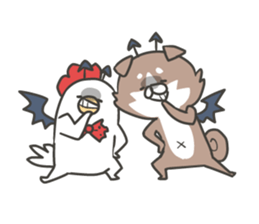 shibainu&tebasakisan5 sticker #8216767