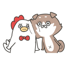 shibainu&tebasakisan5 sticker #8216774