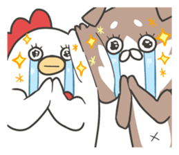 shibainu&tebasakisan5 sticker #8216775