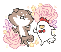 shibainu&tebasakisan5 sticker #8216778