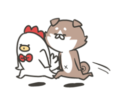 shibainu&tebasakisan5 sticker #8216780