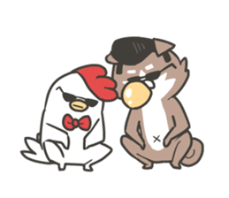 shibainu&tebasakisan5 sticker #8216781