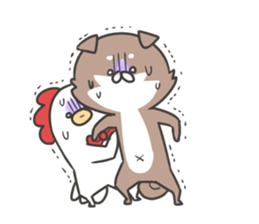 shibainu&tebasakisan5 sticker #8216782