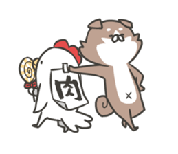 shibainu&tebasakisan5 sticker #8216789