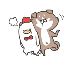 shibainu&tebasakisan5 sticker #8216794