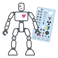 Robot? No, an action figure.