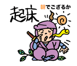 Pocha Mom, cosplay Ninja experience. sticker #8217214