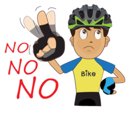 bicycle boy 3 sticker #8218259
