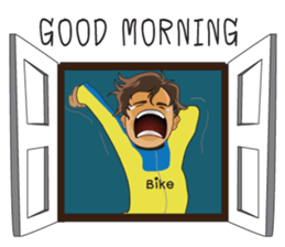 bicycle boy 3 sticker #8218266