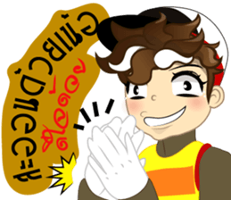 Isan thailand traffic police V.Isan sticker #8218221