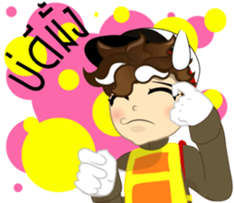 Isan thailand traffic police V.Isan sticker #8218230