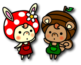 Forest of acorn! sticker #8218396