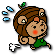 Forest of acorn! sticker #8218409