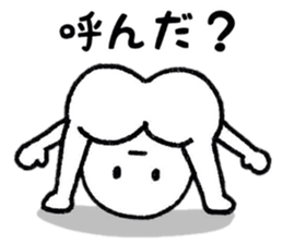 Surreal person sticker #8218876