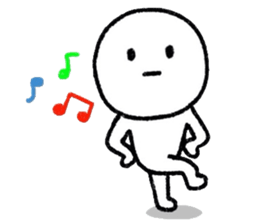 Surreal person sticker #8218914