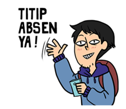 Curhatan Mahasiswa 2 sticker #8219121