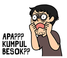 Curhatan Mahasiswa 2 sticker #8219124