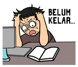 Curhatan Mahasiswa 2 sticker #8219131
