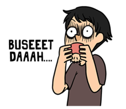 Curhatan Mahasiswa 2 sticker #8219139