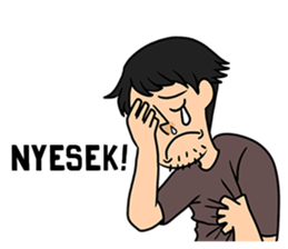 Curhatan Mahasiswa 2 sticker #8219153