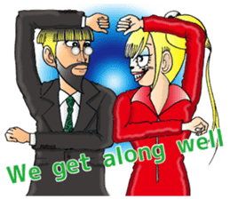 2sets of individualism both sexes sticker #8219234