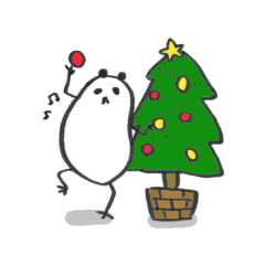 Pan!Pan!PANDA< x,mas & happy new year!>