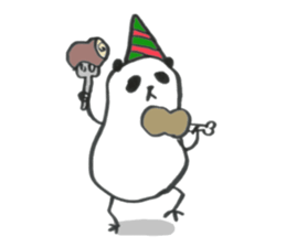 Pan!Pan!PANDA< x,mas & happy new year!> sticker #8219923