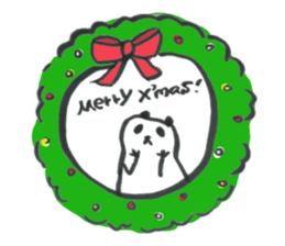 Pan!Pan!PANDA< x,mas & happy new year!> sticker #8219926
