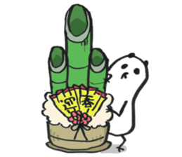 Pan!Pan!PANDA< x,mas & happy new year!> sticker #8219932
