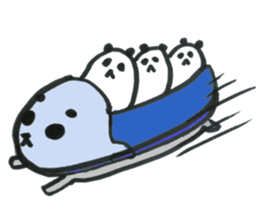 Pan!Pan!PANDA< x,mas & happy new year!> sticker #8219953