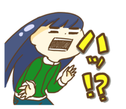 Poor women [cute loser] sticker #8219986