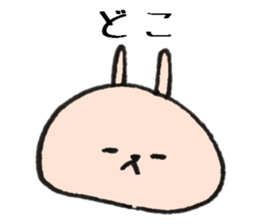 Loose Rabbit 5 sticker #8220309