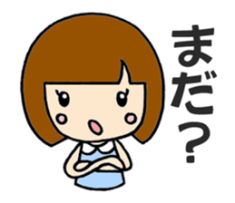 Girl's simple Sticker ver.2 sticker #8220413