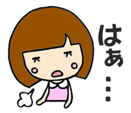 Girl's simple Sticker ver.2 sticker #8220416