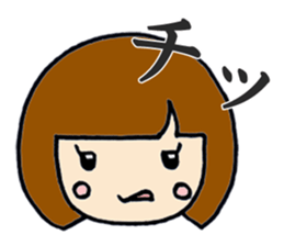 Girl's simple Sticker ver.2 sticker #8220419