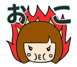 Girl's simple Sticker ver.2 sticker #8220425