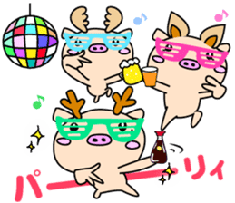 3 pigs 3 sticker #8220588