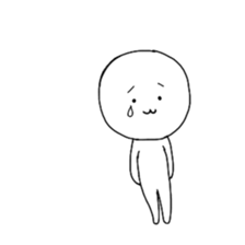 kawaii-white sticker #8220725