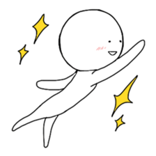 kawaii-white sticker #8220732