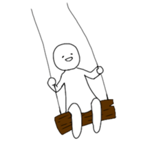 kawaii-white sticker #8220753