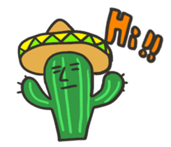 Mexico!cactus!amigo! sticker #8220796