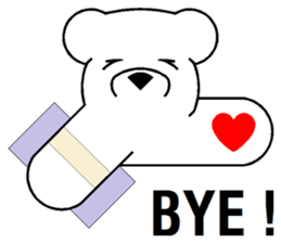 Lucky Bear ~ Donate Blood sticker #8221379