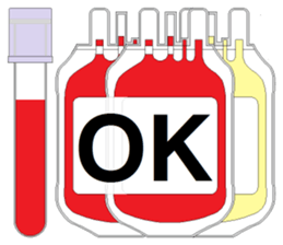 Lucky Bear ~ Donate Blood sticker #8221385