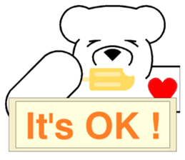 Lucky Bear ~ Donate Blood sticker #8221391