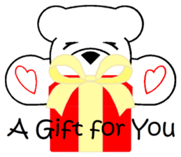 Lucky Bear ~ Donate Blood sticker #8221395