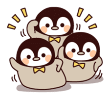 Relaxed penguin ( Daily life ver.) sticker #8221558