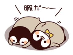 Relaxed penguin ( Daily life ver.) sticker #8221559