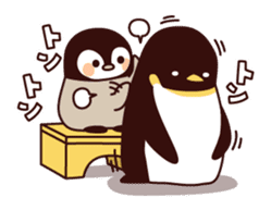 Relaxed penguin ( Daily life ver.) sticker #8221560
